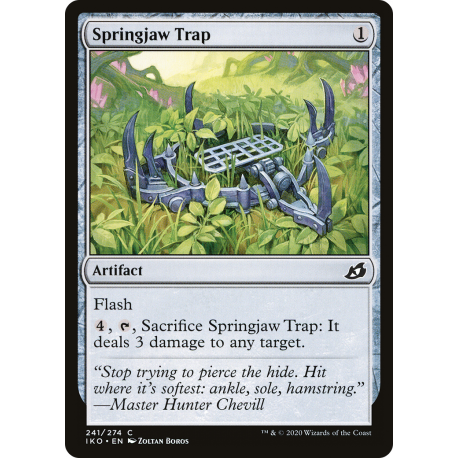 Springjaw Trap