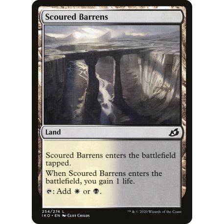 Scoured Barrens - Foil