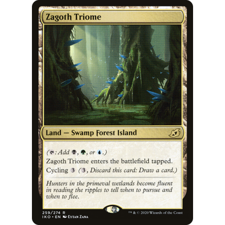 Triome de Zagoth - Foil
