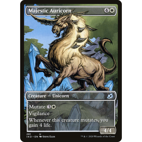 Majestic Auricorn (Showcase) - Foil