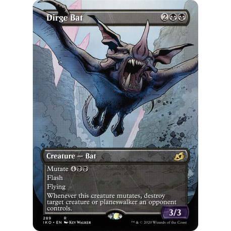 Dirge Bat (Borderless) - Foil