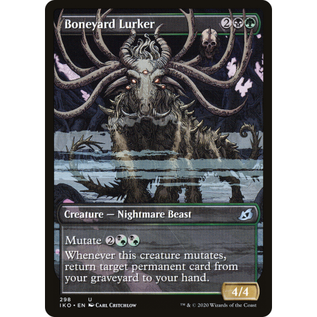 Boneyard Lurker (Showcase) - Foil