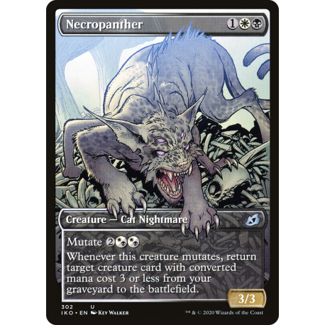 Necropanther (Showcase) - Foil