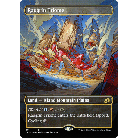 Raugrin Triome (Borderless) - Foil