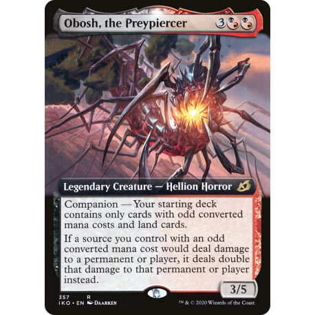 Obosh, the Preypiercer (Extended) - Foil