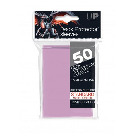 Ultra Pro - Standard 50 Sleeves - Bright Pink