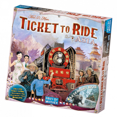 Ticket to Ride - Asia & Legendary Asia - EN/DE/FR/IT