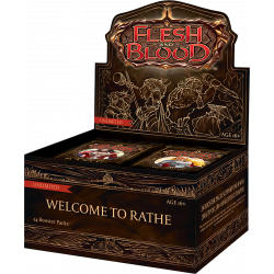 Flesh and Blood TCG - Welcome to Rathe - Unlimited Booster Display