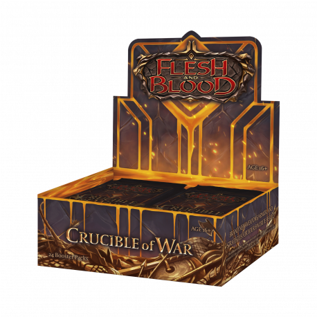 Flesh and Blood TCG - Crucible of War - Booster Display