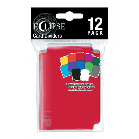 Ultra Pro - Eclipse Multi-Colored Dividers Pack (12x)