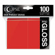 Ultra Pro - Eclipse Gloss 100 Sleeves - Apple Red