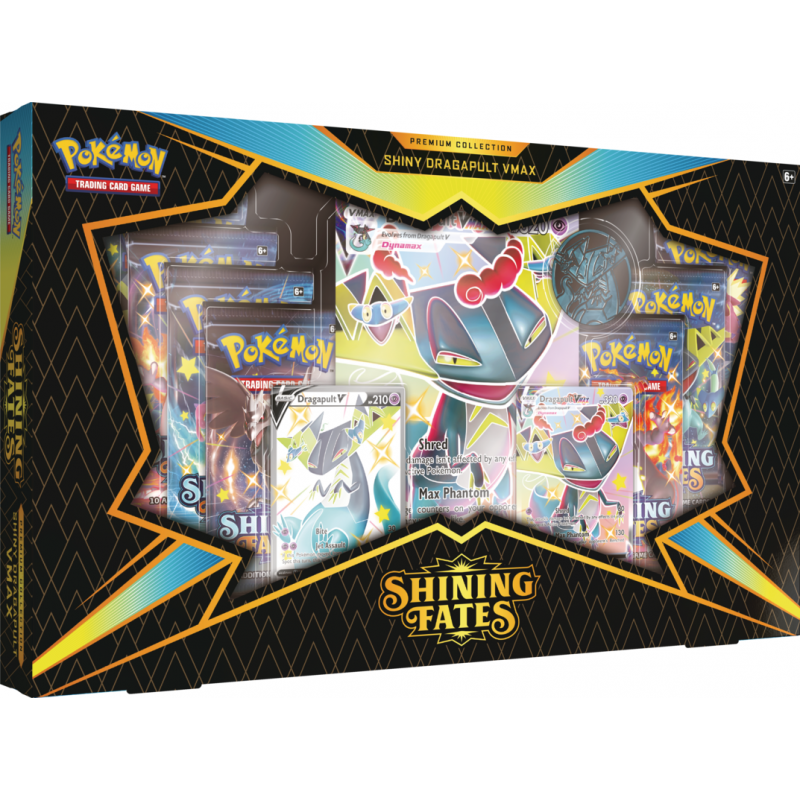 Pokemon Swsh4 5 Glanzendes Schicksal Premium Kollektionen Set The Mana Shop