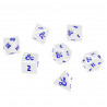 Ultra Pro - Dungeons & Dragons Heavy Metal 7 RPG Dice Set - Icewind Dale