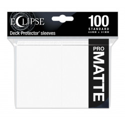 Ultra Pro - Eclipse Matte 100 Sleeves - Arctic White
