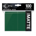 Ultra Pro - Eclipse Matte 100 Sleeves - Forest Green