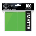 Ultra Pro - Eclipse Matte 100 Sleeves - Lime Green
