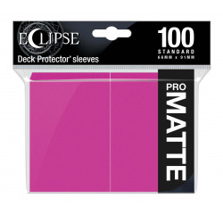 Ultra Pro - Eclipse Matte 100 Sleeves - Hot Pink