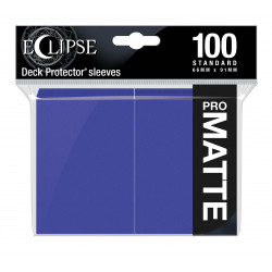 Ultra Pro - Eclipse Matte 100 Sleeves - Royal Purple