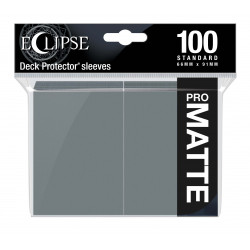 Ultra Pro - Eclipse Matte 100 Sleeves - Smoke Grey