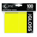 Ultra Pro - Eclipse Gloss 100 Sleeves - Lemon Yellow