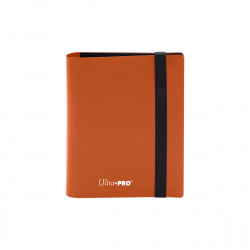 Ultra Pro - Eclipse 2-Pocket PRO-Binder - Pumpkin Orange