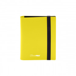 Ultra Pro - Eclipse 2-Pocket PRO-Binder - Lemon Yellow