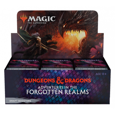 Abenteuer in den Forgotten Realms - Draft-Booster Display