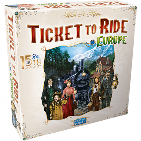 Ticket to Ride - Europe 15th Anniversary - FR/DE/IT