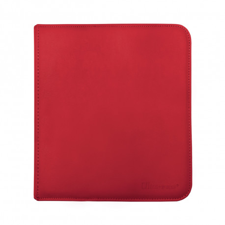 Ultra Pro - 12-Pocket Zippered PRO-Binder - Red