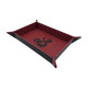 Ultra Pro - Dungeons & Dragons Foldable Dice Rolling Tray - Black and Red