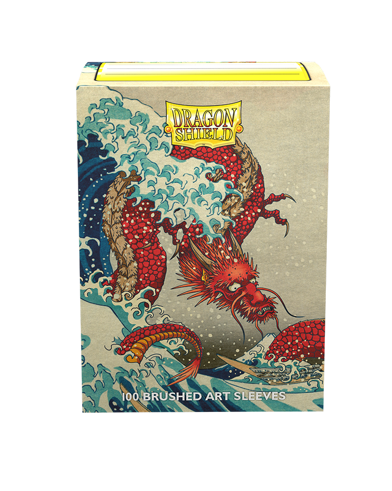 Dragon Shield - Art 100 Sleeves - The Great Wave - The Mana Shop