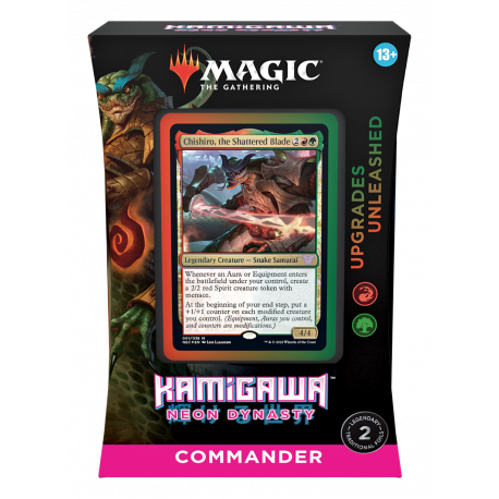 Kamigawa: Dinastia Neon - Mazzo Commander - Upgrades Unleashed