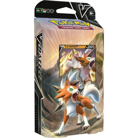 Pokemon - V‑Kampfdeck - Wolwerock-V oder Krarmor-V