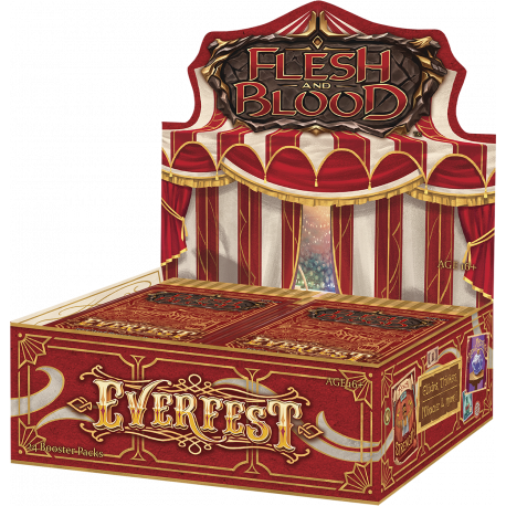 Flesh and Blood TCG - Everfest - First Edition Booster Display