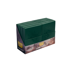 Dragon Shield - Cube Shell (8x) - Forest Green
