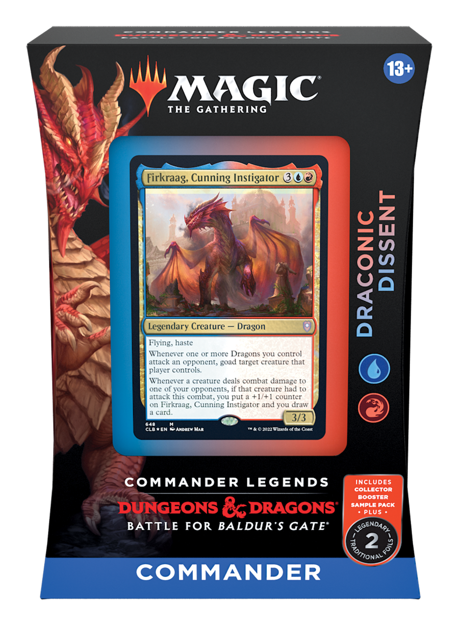 Commander Legends: Battle for Baldur's Gate - Commander Deck - Draconic  Descent - The Mana Shop