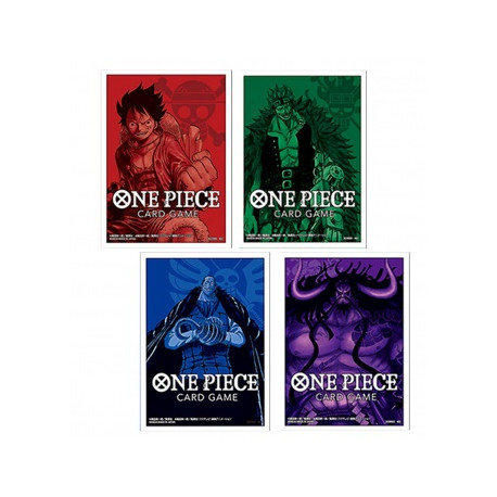 One Piece Card Game - Official Sleeve 1 Assorted 4 Kinds Sleeves (4x60)