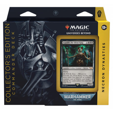 Univers infinis Warhammer 40,000 - Deck Commander Collector's Edition - Necron Dynasties