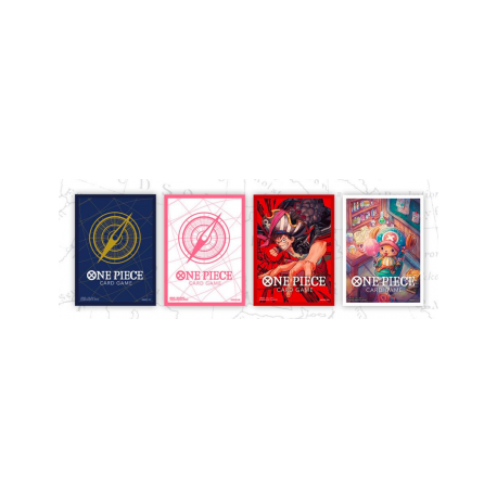 One Piece Card Game - Official Sleeves 2 - Assorted 4 Kinds Sleeves (4x70)