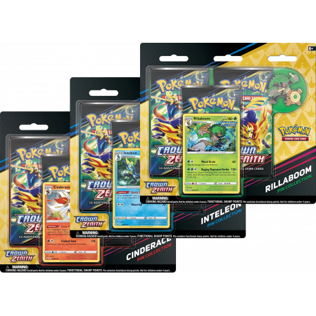 Pokemon - SWSH12.5 Zenit Regale - Set Collezione con Spilla