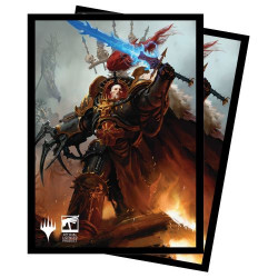 Ultra Pro - Warhammer 40,000 Commander 100 Sleeves - Abaddon the Despoiler