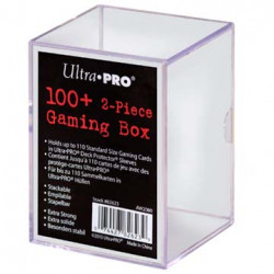 Ultra Pro - 100+ 2-Piece Deck Box - Clear