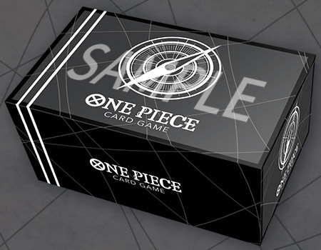 One Piece Card Game Official Storage Box Standard Black Bandai