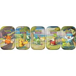 Pokemon - Set Miniscatola da collezione Amici di Paldea (5 Miniscatole)