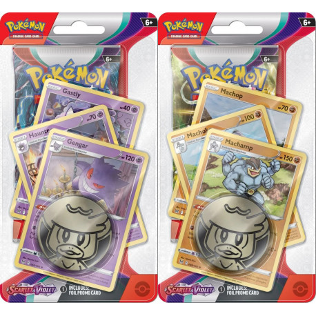 Pokemon - SV01 Karmesin & Purpur - Premium Checklane Blister Set