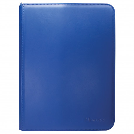Ultra Pro - Vivid 9-Pocket Zippered PRO-Binder - Blue