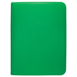 Ultra Pro - Vivid 9-Pocket Zippered PRO-Binder - Green