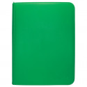 Ultra Pro - Vivid 9-Pocket Zippered PRO-Binder - Green
