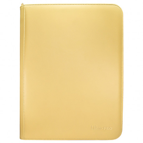 Ultra Pro - Vivid 9-Pocket Zippered PRO-Binder - Yellow
