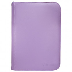 Ultra Pro - Vivid 4-Pocket Zippered PRO-Binder - Purple
